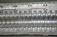 HDPE/PVC/PET einzelne Wand runzelte Rohr-Verdrängungs-Linie das Kohlenstoff-Rohr, das Maschinerie herstellt