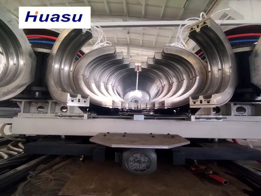 Plastic Corrugated Pipe Extrusion Line with 32-1600mm Pipe Diameter Featuring Siemens PLC System and High-Efficiency Cooling