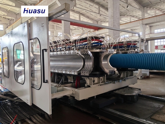 HDPE Pipe Extrusion Line with Siemens Control 500-2000Kg/h Capacity