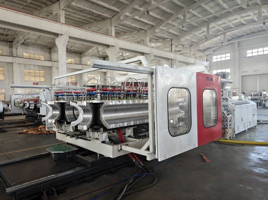 Water Drainage Twin Screw PE Pvc Pipe Extruder