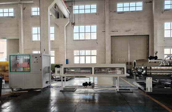 Deep Screw Channel Structure Single Wall Corrugated Pipe Extrusion Line for Versatile Applications and High-Quality Output