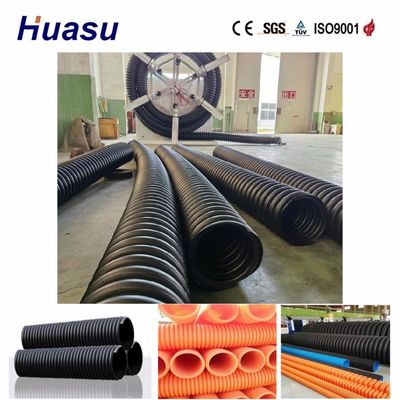 High-Accuracy Twin Screw Plastic Pipe Making Machine with 200 - 2000kg/h Output and PLC Remote Control