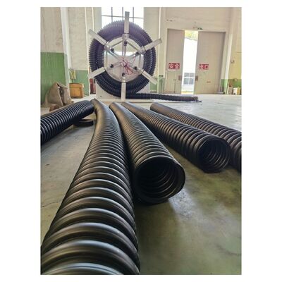 Automatic HDPE Pipe Extrusion Line with Siemens PLC Control for High Productivity Corrugated Pipe Production