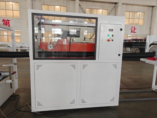 High Quality Double Wall Corrugated Pipe Extrusion Line Computerized Helical Gear Mechanism for Pipe Production Workflow