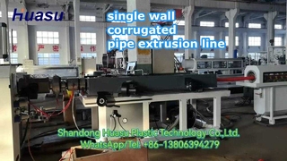 50–110 mm Wellrohr-Extrusionslinie