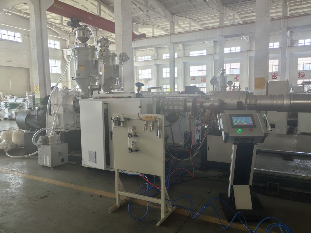 Energiesparende, hochproduktive, automatische DWC-Rohr-Extrusionslinie für Entwässerung und Abwasser