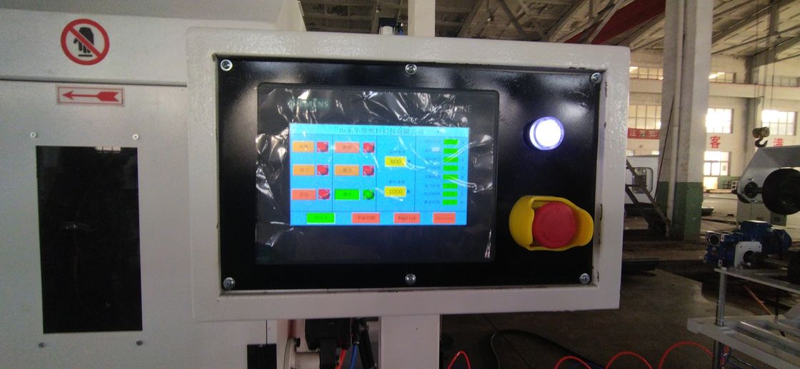 Siemens Elektroelement Horizontal-Wellpappenrohr-Extrusionslinie für doppelwandige Wellrohre mit 60-2000 kg/h Ausstoß
