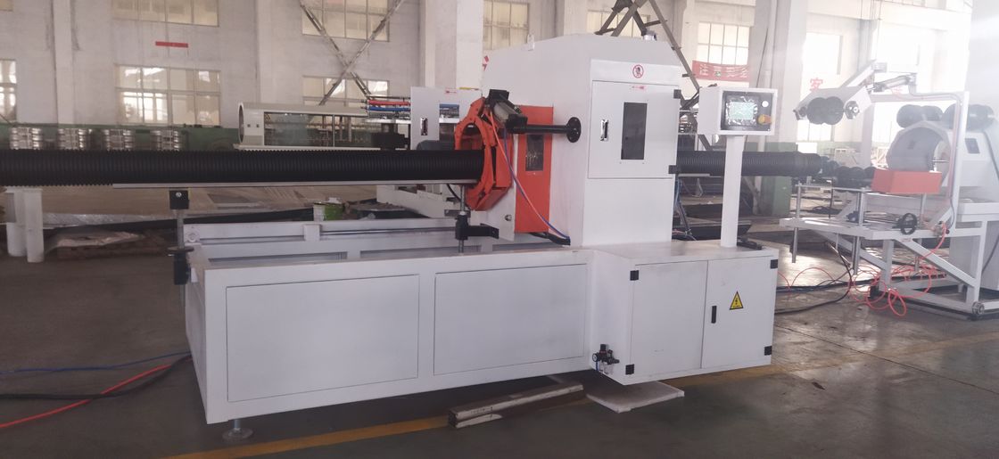 Automatisierte computergestützte Doppelwand-Wellrohr-Extrusionslinie mit Siemens-Motor und einer Kapazität von 8-15 kg/h