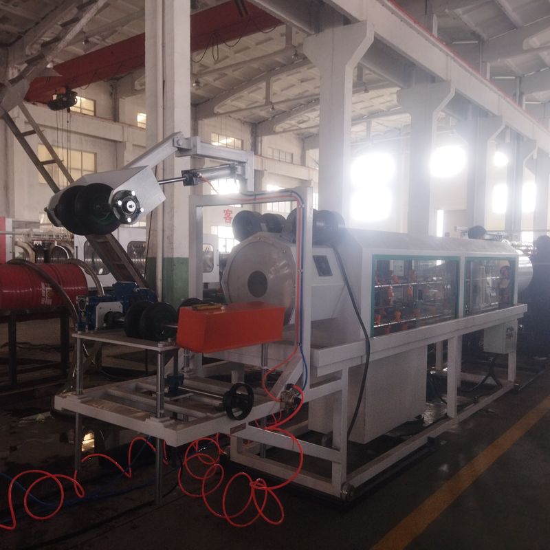 Automatisierte computergestützte Doppelwand-Wellrohr-Extrusionslinie mit Siemens-Motor und einer Kapazität von 8-15 kg/h