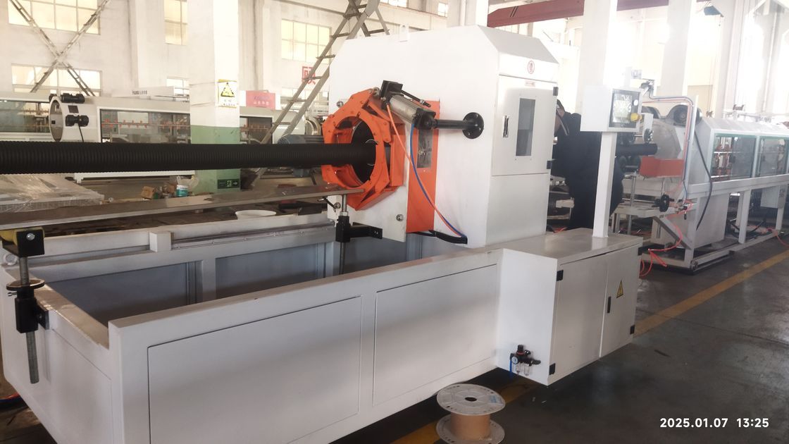 Automatische Doppelwand-Wellrohr-Extrusionslinie mit Siemens-Motor und SPS-Steuerung für eine Produktion von 8-15 kg/h