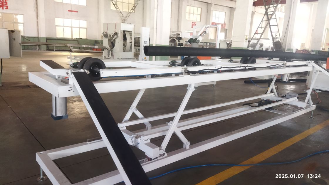 Automatische Doppelwand-Wellrohr-Extrusionslinie mit Siemens-Motor und SPS-Steuerung für eine Produktion von 8-15 kg/h
