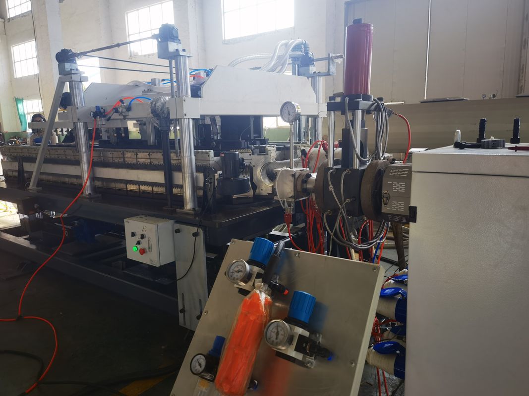 Wasserkühlung Einwandgewölbte Rohr Extrusionsleitung mit automatischer Zufuhr und Siemens Contactor