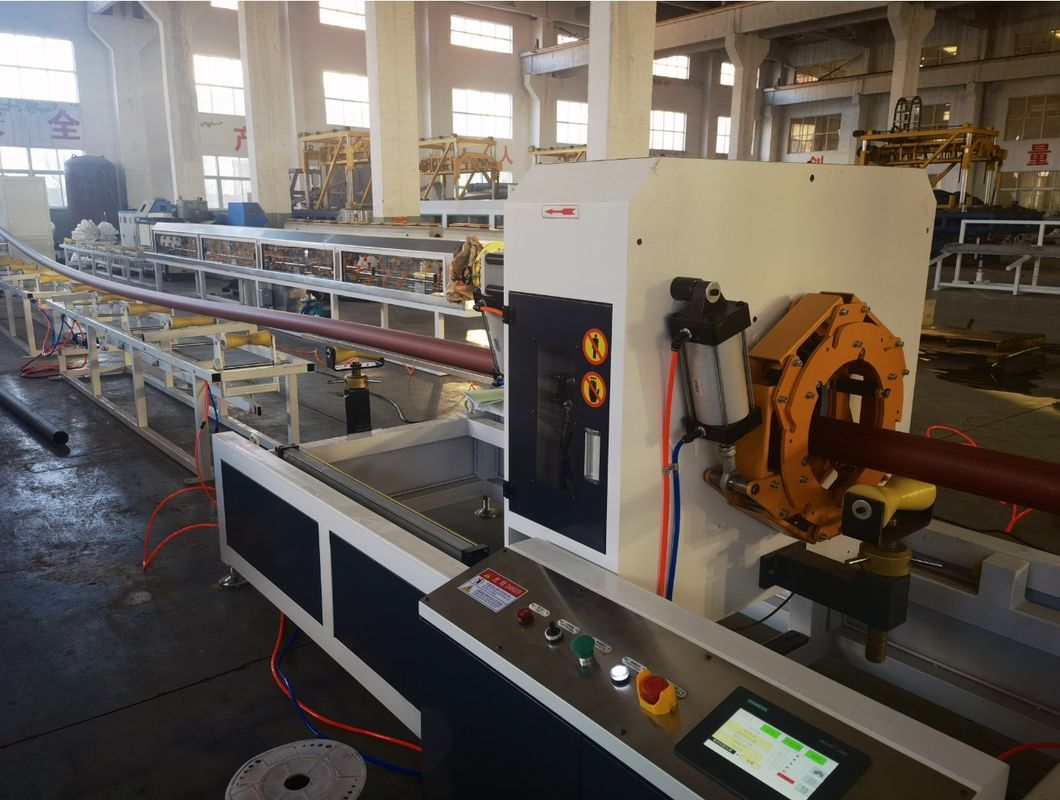 HDPE Rohr Extrusionslinie Maschine mit WEG Motor Siemens Beide Motor für PE PP HDPE PVC Verarbeitung Material Auswahl