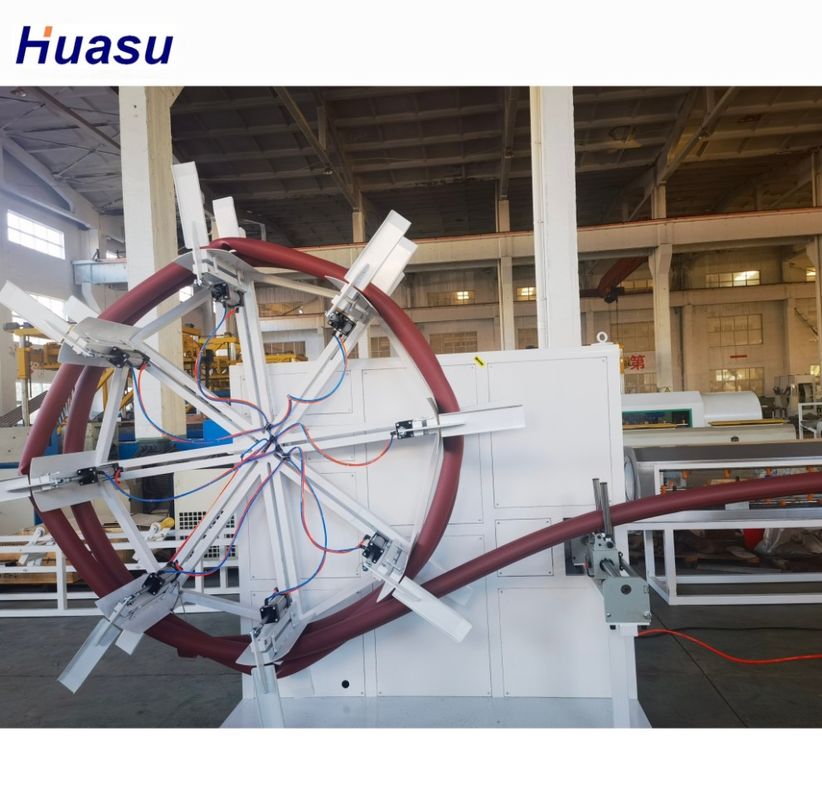 HDPE Rohr Extrusionslinie Maschine mit WEG Motor Siemens Beide Motor für PE PP HDPE PVC Verarbeitung Material Auswahl