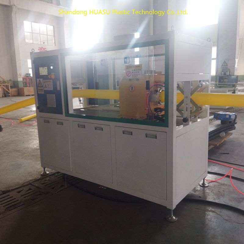 Professionelle Wellrohr-Herstellungsmaschine mit Siemens/ABB-Elektrik, 2-20 m/min Liniengeschwindigkeit und anpassbarer Leistung