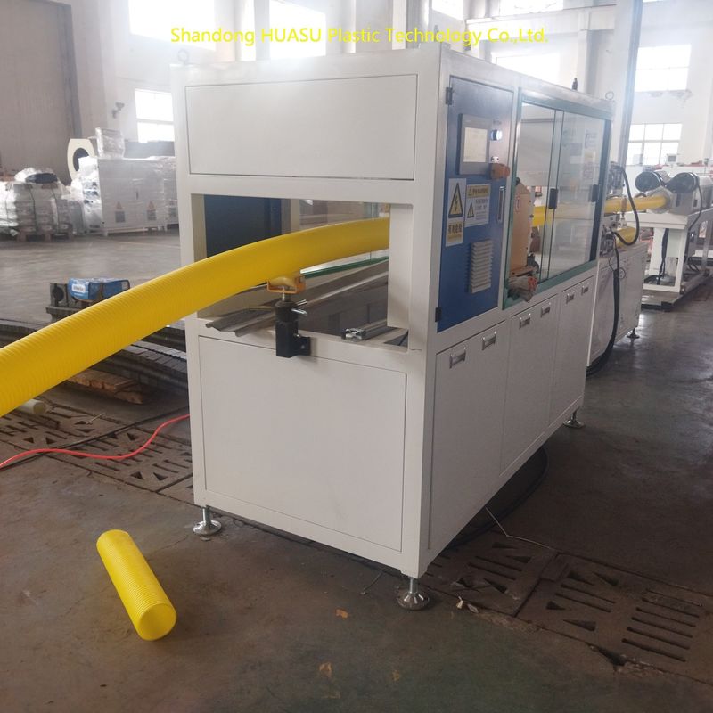 Upgrade der Wellrohr-Extrusionsmaschine mit 100-1000kW Produktionsleistung, SPS-Steuerung und Wasserkühlung oder Luftkühlung