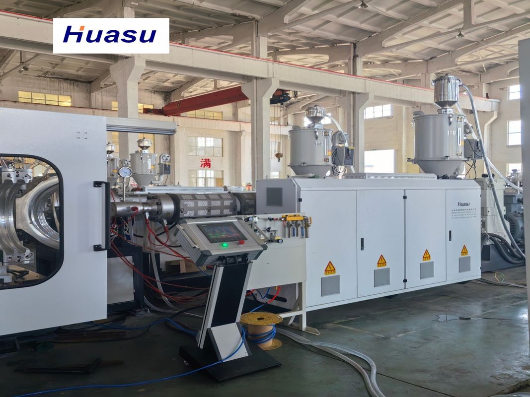 Doppelwandige Rohrstrangleitung mit PLC-Steuerungssystem und Wasserkühlung für 1600 mm Max Rohrdurchmesser