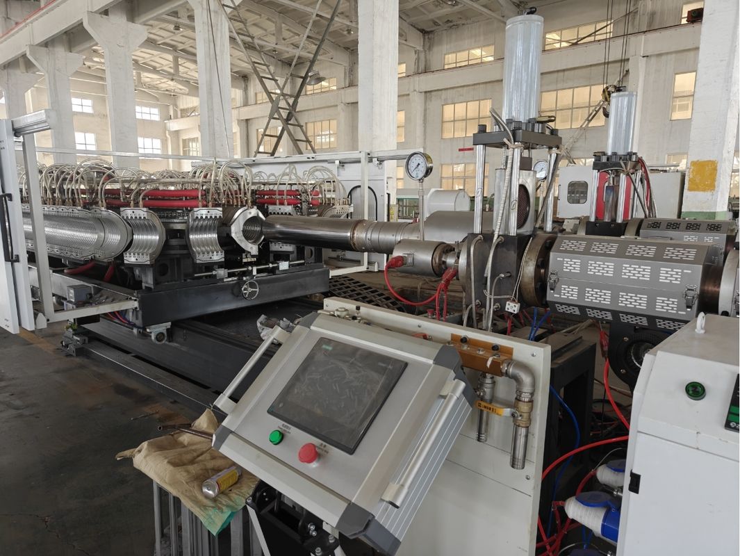 Single Double Wall Corrugation Pipe Making Machine Extrusion Line Automatic Grade