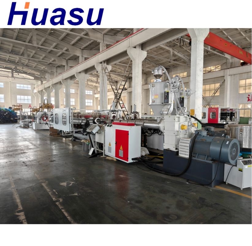 Anpassbare doppelwandige Wellrohrmaschine für HDPE-Rohrrohr