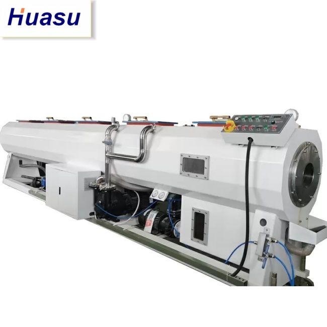 Doppelwand-Wallrohr-Extrusionsleitung mit 32-1600 mm Schneidendurchmesser und Wasserkühlverfahren mit Siemens PLC-Technologie