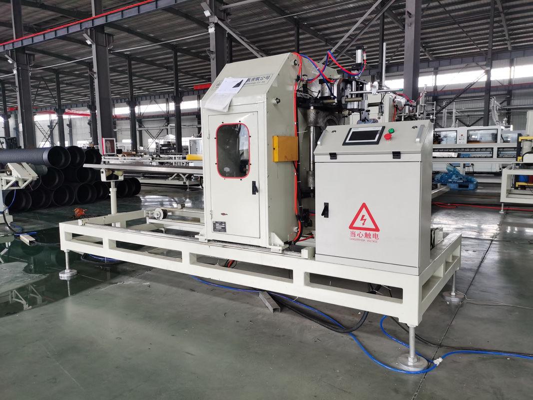 Hochgeschwindigkeits-Doppelwand-Wellrohr-Maschine mit Einschneckenextruder