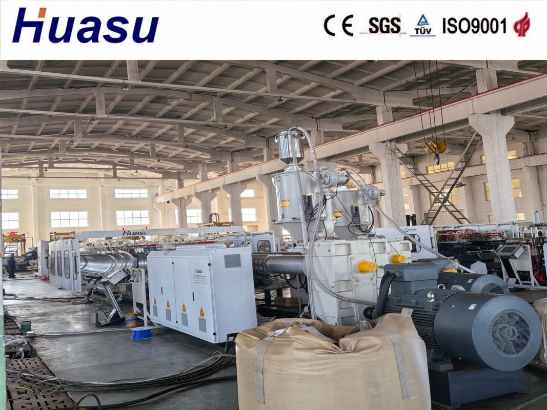 Doppelwandige Wellrohr-Produktionslinie 32-1600mm Siemens SPS