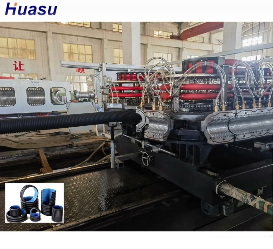 WEG AC-Motor Doppelwandgewölbtes Rohr Extrusionsleitung 63 mm Min Durchmesser