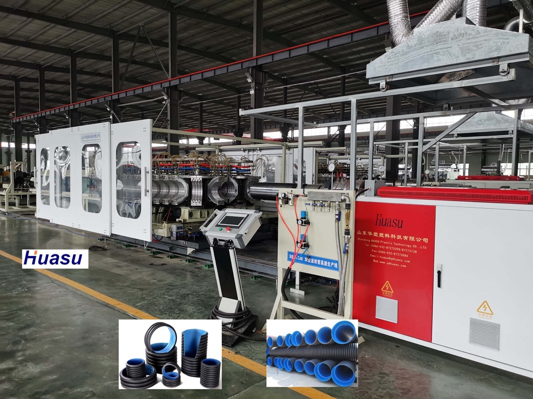 Einzelne Doppelkurbelrohrmaschine mit hochwertiger Extrusionsleitung mit PLC-Steuerungssystem