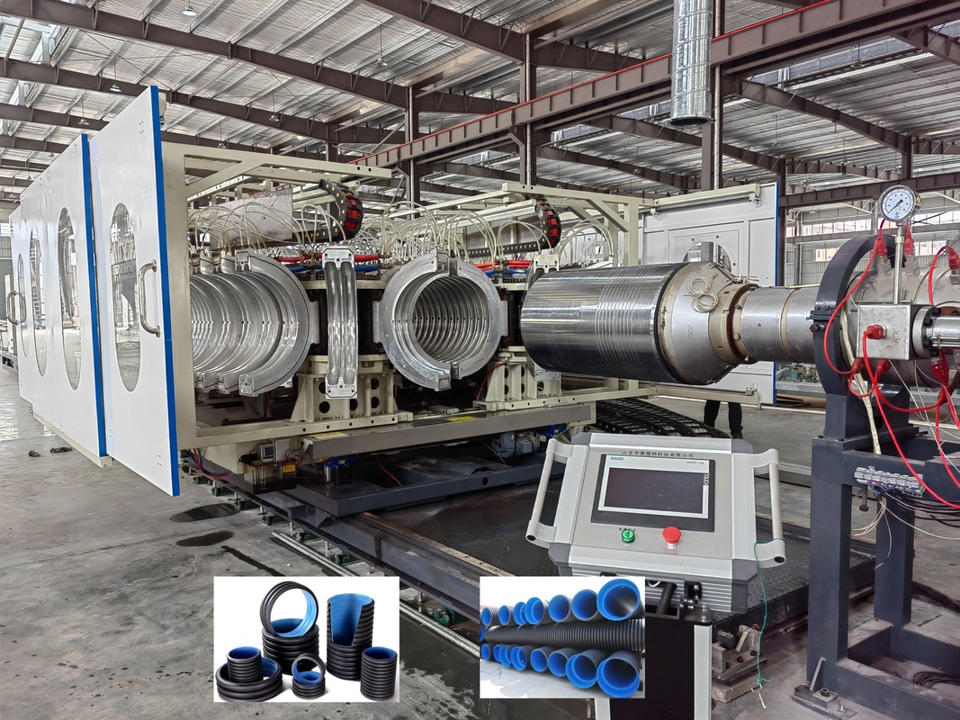Einzelne Doppelkurbelrohrmaschine mit hochwertiger Extrusionsleitung mit PLC-Steuerungssystem