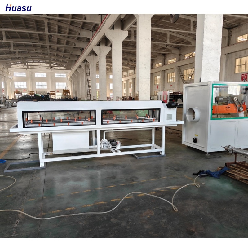 Automatische Einzelwand-Wellrohr-Extrusionslinie mit 38CrMoAlA-Zylindermaterial und vollverzahnendem Eingriffssystem