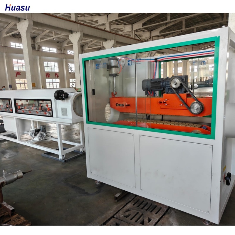 Automatische Einzelwand-Wellrohr-Extrusionslinie mit 38CrMoAlA-Zylindermaterial und vollverzahnendem Eingriffssystem