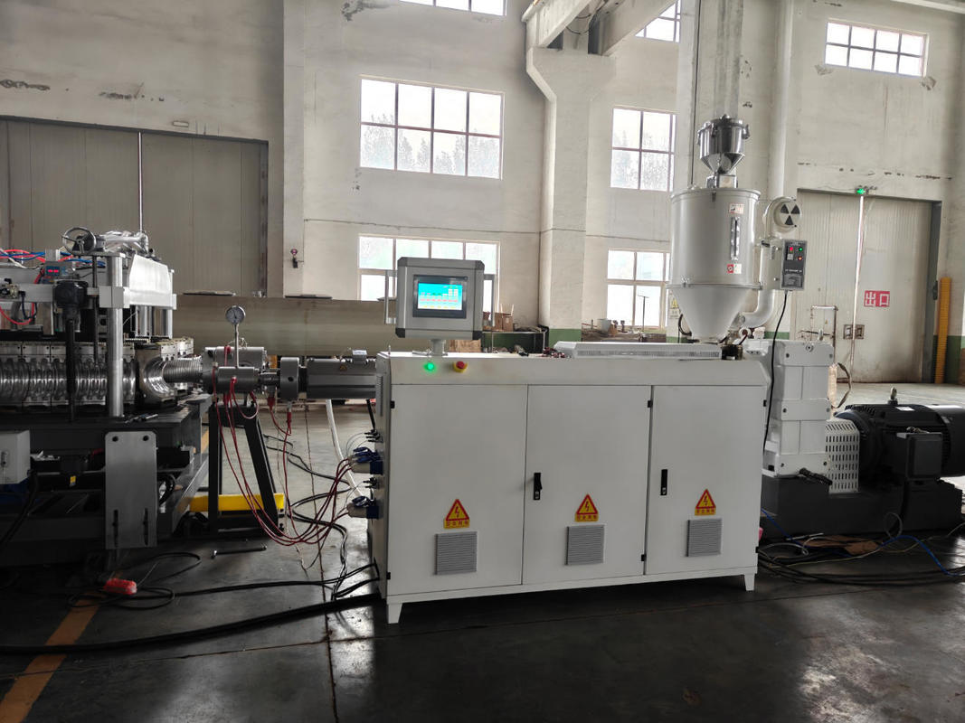 Siemens Contactor PLC Control Single Wall Corrugated Pipe Extrusion Line with 35-55 Working Days Lead Time