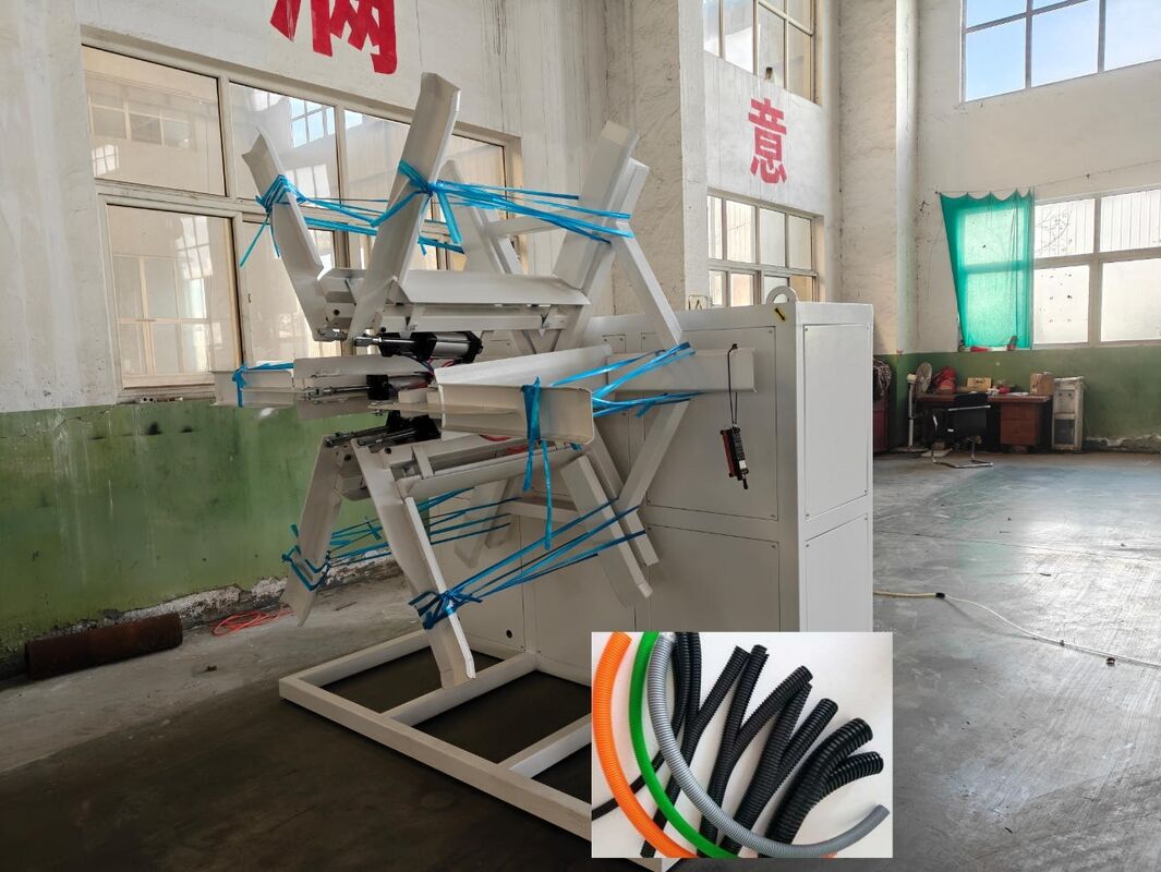 Wassergekühlte Doppelwand-Wellrohr-Extrusionslinie mit 48 Formwerkzeugen und Zylinderhärte HV940