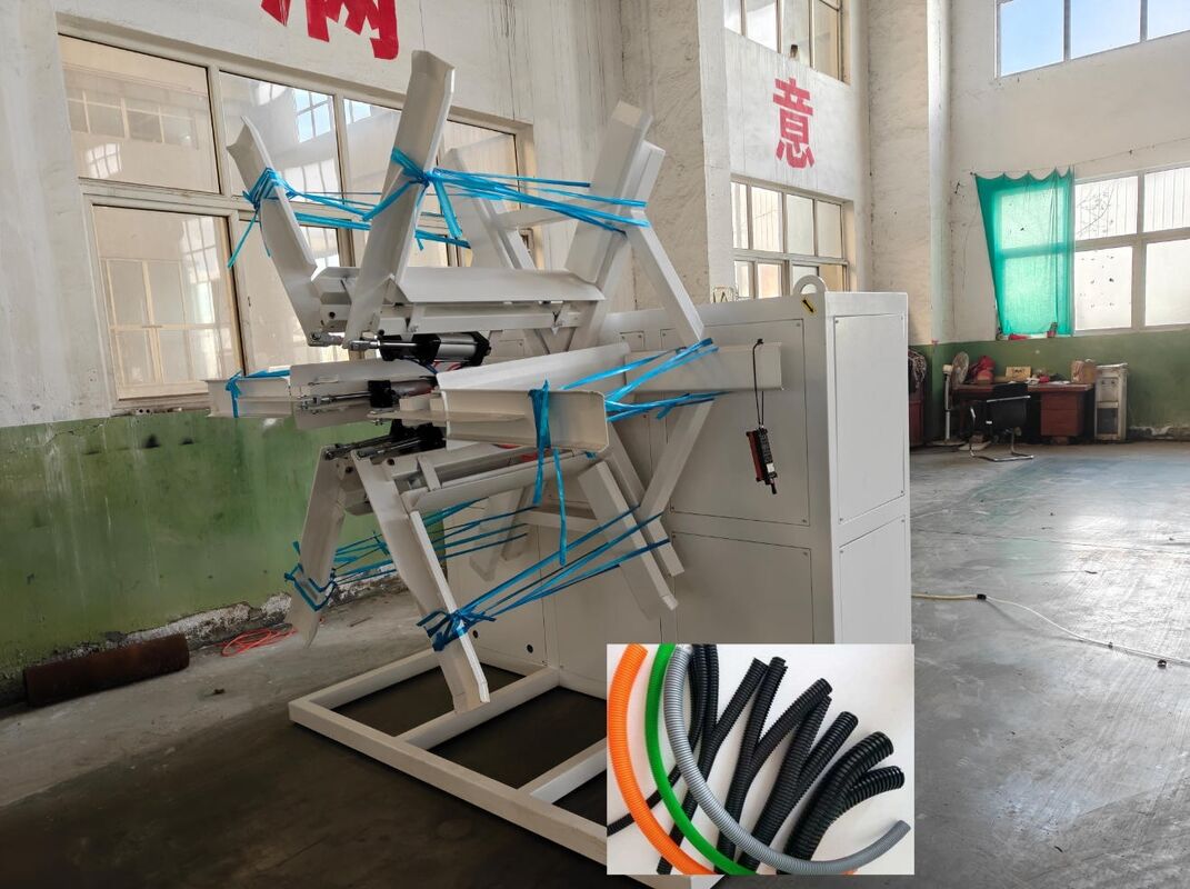 Siemens Hauptelektrische Teile Doppelwandgewölbte Rohr Extrusionsleitung mit 48 Formenmenge und Wasserkühlfunktion