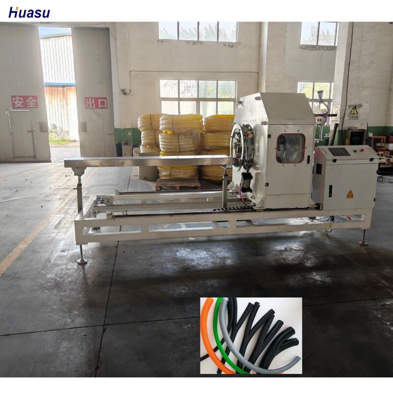 Doppelwand-Wallrohr-Extrusionsleitung mit 48 Formenmengen und Siemens PLC-Steuerung für eine hocheffiziente Produktion