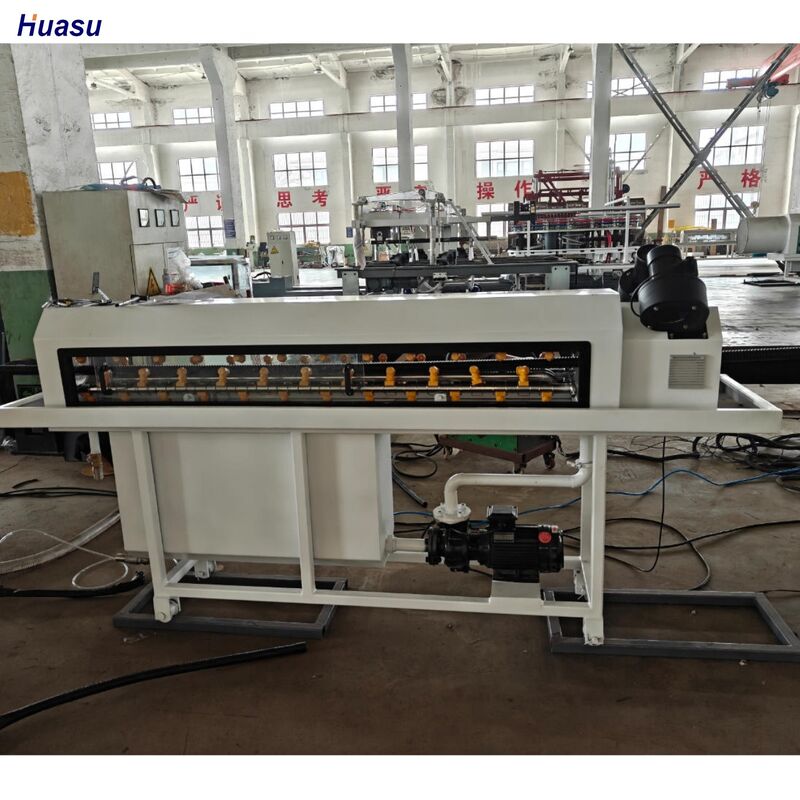 PLC-gesteuerte Einzelwand-Wellrohr-Extrusionslinie mit Zylinder-Nitrierhärtungstiefe 0,4～0,7 mm und elektrischen Komponenten von Schneider/Siemens