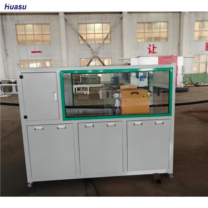 PLC-gesteuerte Einwand-Wellrohr-Extrusionslinie mit Einschnecken-Design und Stahl-Wasserkühlmantel