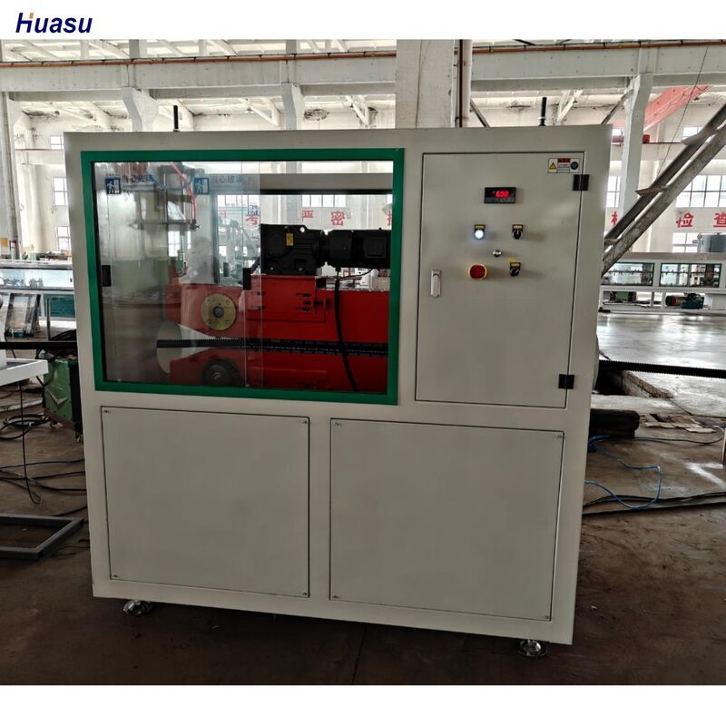 Vollautomatische Siemens Motor Einzelwand-Wellrohr-Extrusionslinie mit 110 mm maximalem Rohrdurchmesser