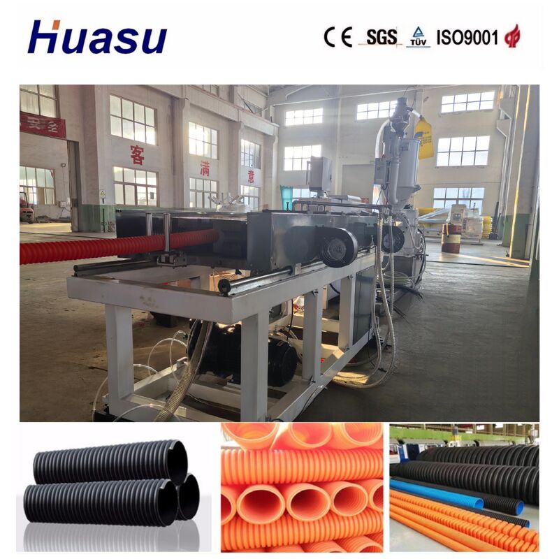 PLC-Steuerung Energieeinsparende Rohr-Extrusionslinie mit einer Wand von 32 mm bis 1600 mm Rohrdurchmesser