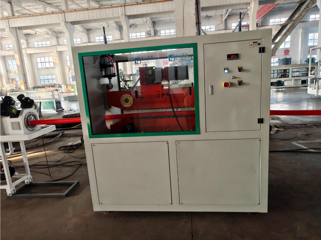 Siemens Hauptmotor Einzelwand-Wellrohr-Extrusionslinie mit SPS-Steuerung und Wasserkühlung