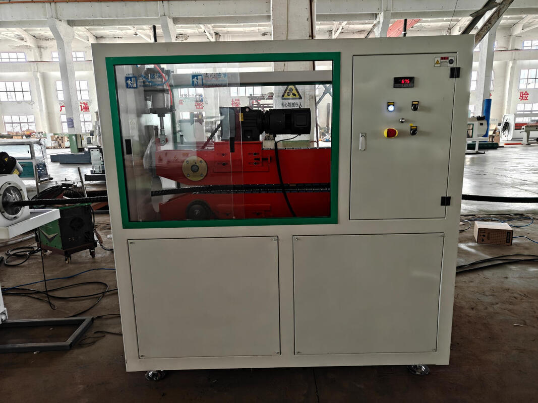 Doppelwand-Wallrohr-Extrusionsleitung mit Siemens-Frequenzregler und 20CrMnTi-Getriebematerial für hohe Haltbarkeit