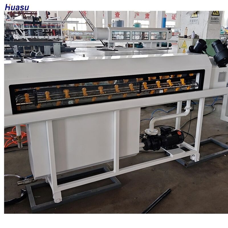 Doppelwandige Wellrohr-Extrusionslinie mit Siemens-Hauptelektroteilen, 20CrMnTi-Zahnradwerkstoff und HV>740 Zylinder-Schnecke