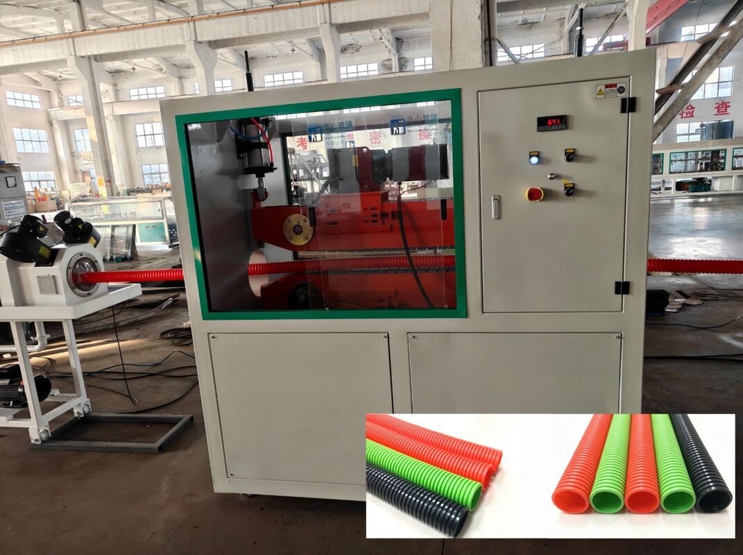 Einwandgewölbte Rohrstrangleitung mit PLC-Fernsteuerung und Siemens Schneider Electrics für die Herstellung von dauerhaften Rohren