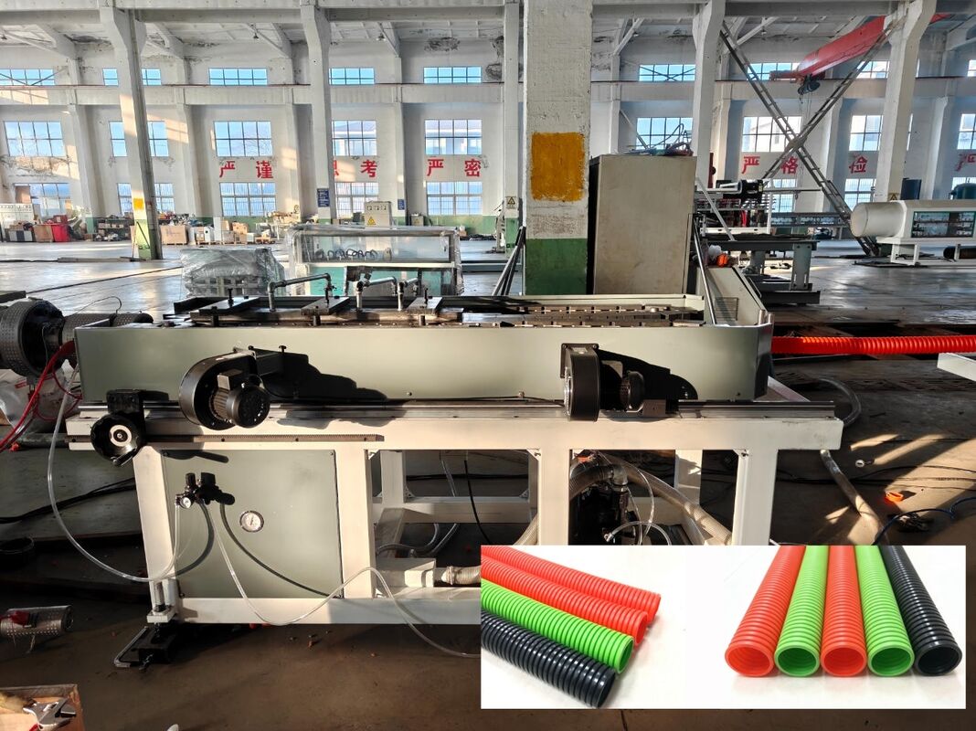 Einwandgewölbte Rohrstrangleitung mit PLC-Fernsteuerung und Siemens Schneider Electrics für die Herstellung von dauerhaften Rohren