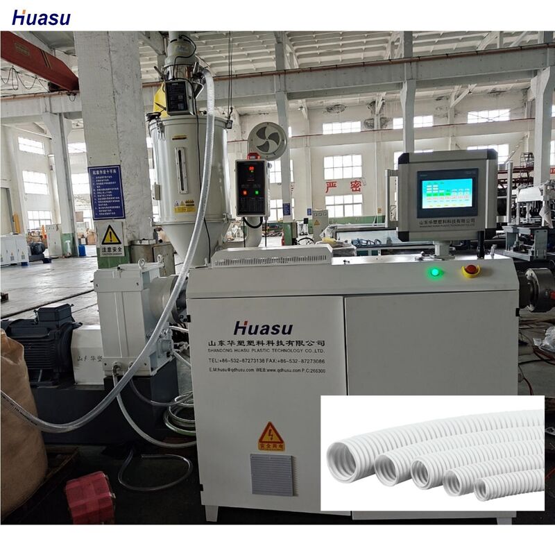 HDPE Wellrohr-Extrusionsanlage mit Rotationswerkzeug, geeignet für die Herstellung hochfester Rohre