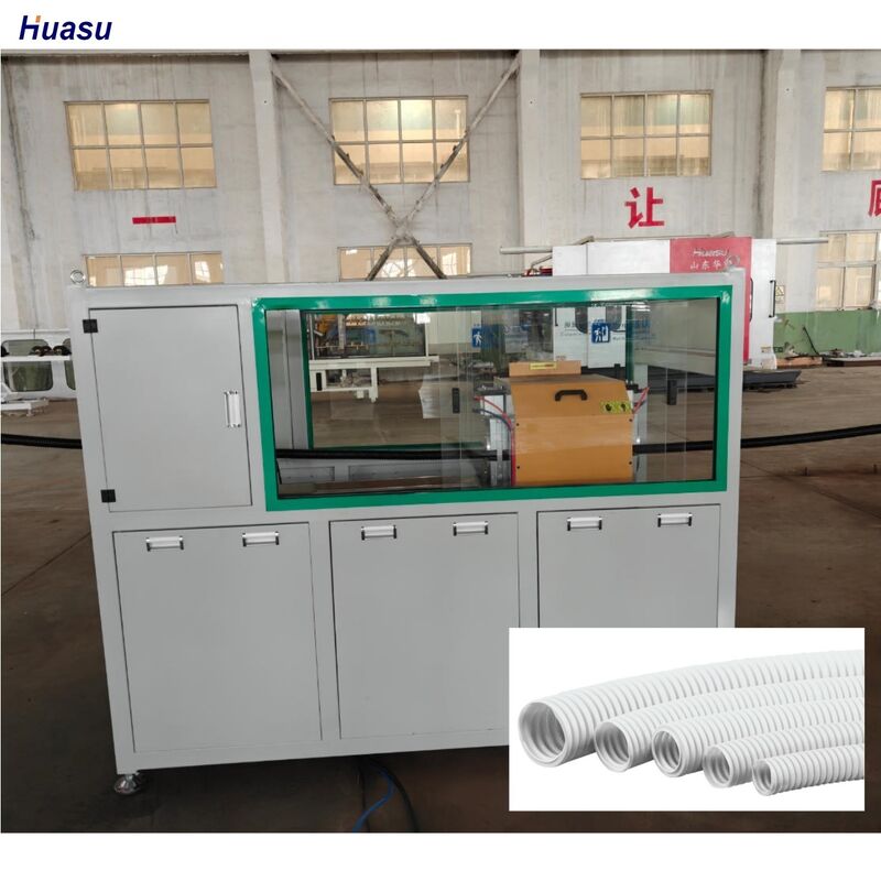 Ausrüstung für die Herstellung von HDPE-Wallrohr, die verschiedene Anwendungen für die Extrusion von Kunststoffrohren unterstützt