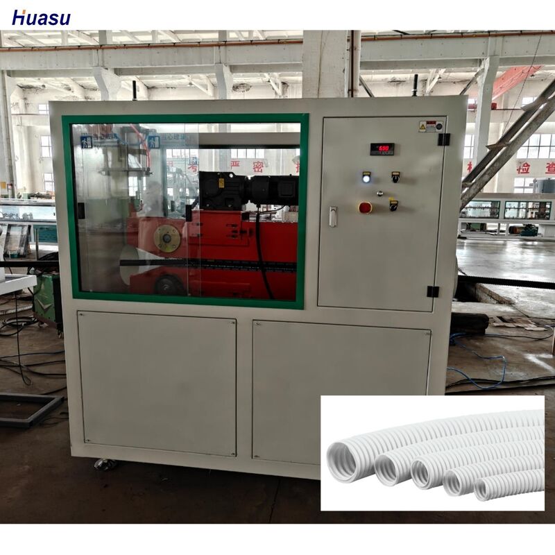 PLC-Steuerung Einwandgewölbte Rohr Extrusionsleitung mit Schraubenmaterial 38crmoala und 1 Set Wölbung für den Betrieb