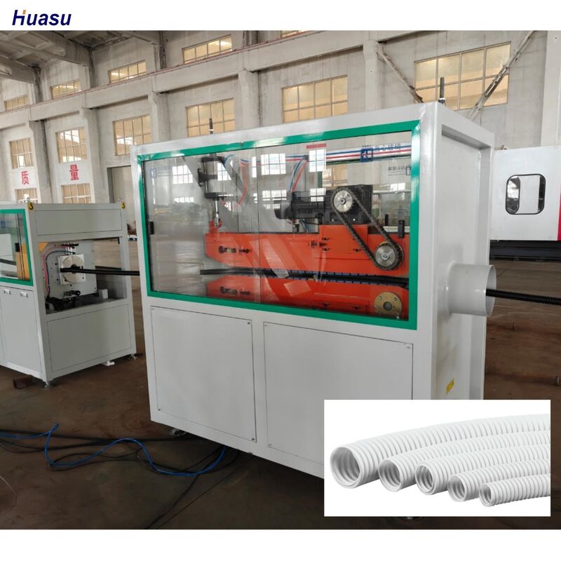 Siemens Schneider Einzelwand Wellrohr Extrusionsanlage SPS-Steuerung Fernbedienung Langlebige Ausrüstung