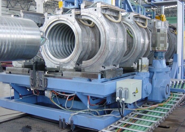 Automatische PVC-Rohr-Verdrängungs-Linie doppel-wandige gewölbte Rohr-Produktions-Maschinerie