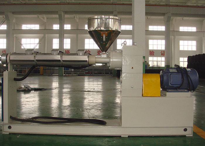 Rohr-Verdrängungs-Linie Kunststoffrohr-Maschine PVC/PE doppel-wandige gewölbte